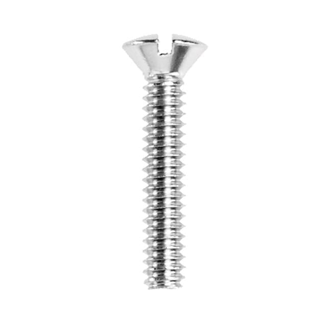 Danco No. 10-24 X 1 in. L Slotted Oval Head Brass Faucet Handle Screw