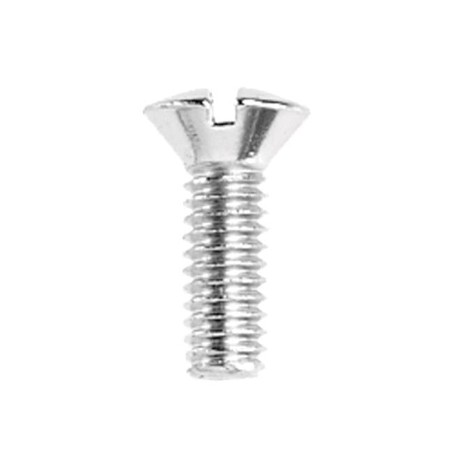 Danco No. 8-32 X 1/2 in. L Slotted Oval Head Brass Faucet Handle Screw