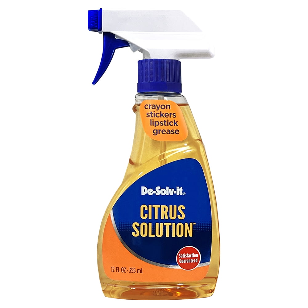 De-Solv-it Citrus Solution Citrus Scent Concentrated All Purpose Cleaner Liquid 12 oz