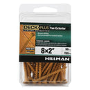 Deck Plus No. 8 X 2 in. L Tan Star Flat Head Exterior Deck Screws 50 pk