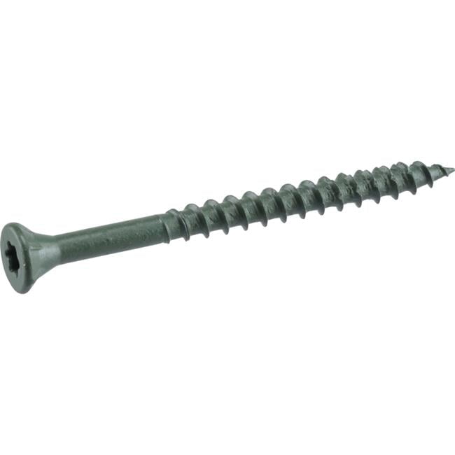 Deck Plus No. 8 X 1-5/8 in. L Green Star Flat Head Exterior Deck Screws 1700 pk