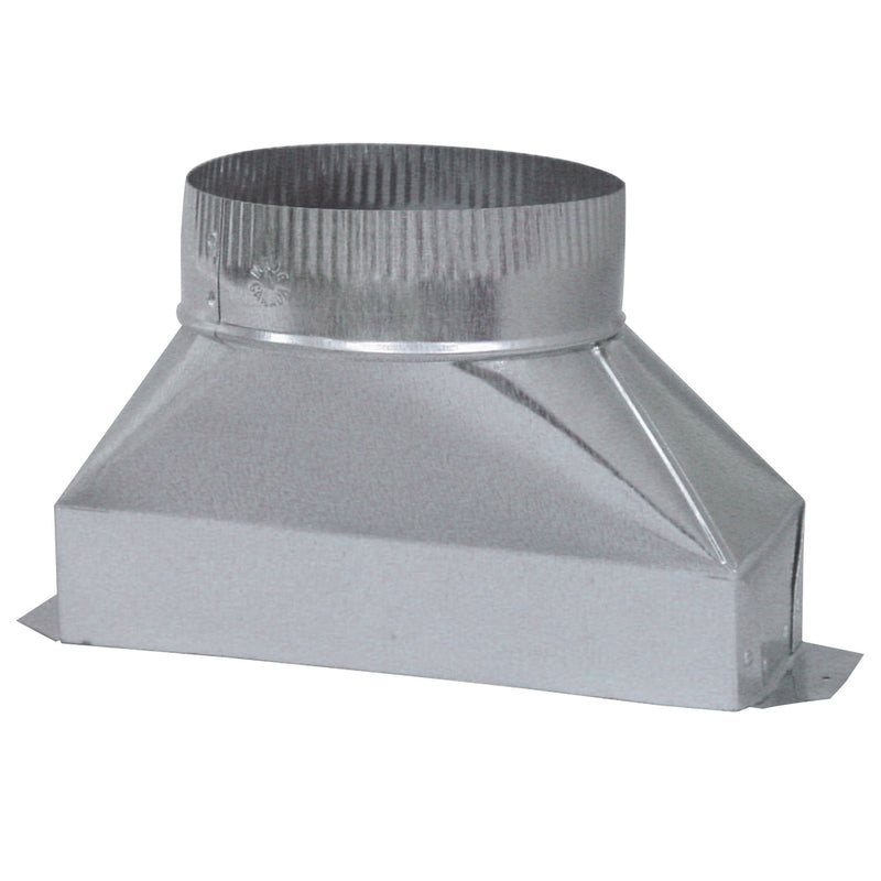 Deflect-O 5 in. D X 10 in. L Galvanized Steel Duct