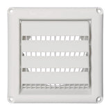 Deflecto Fresh Air Intake 4 in. D White Aluminum/Plastic Vent Dryer Hood