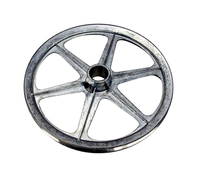 Dial 14 in. H X 14 in. W Silver Zinc Blower Pulley