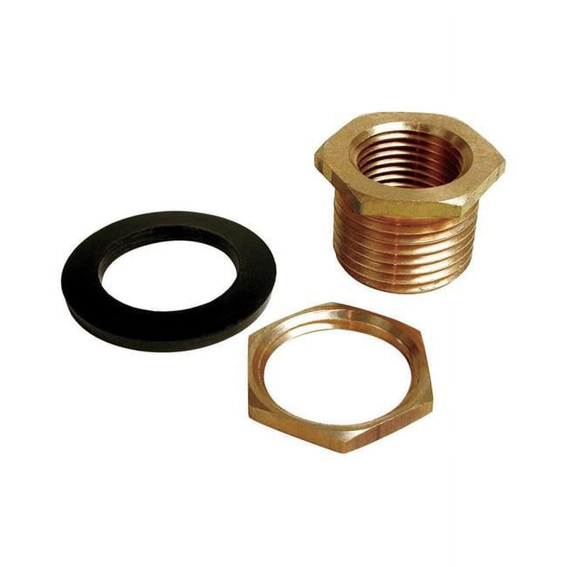 Dial 1 in. W Black Brass Evaporative Cooler Overflow Drain