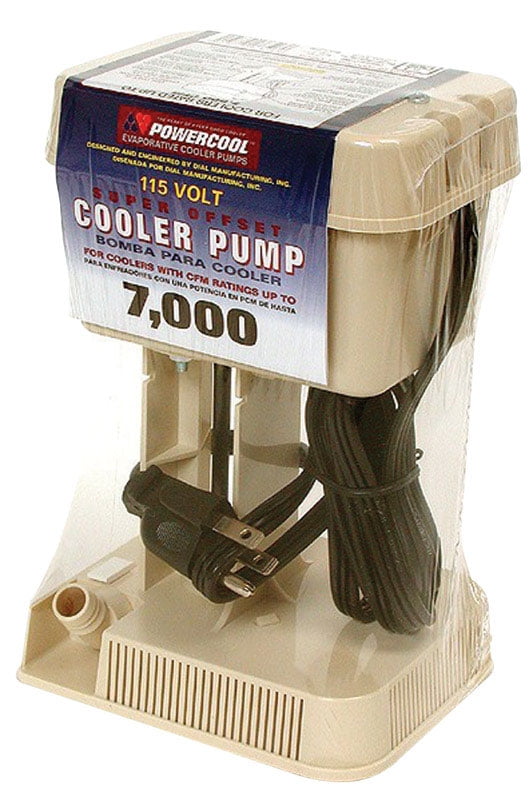 Dial Tan Plastic Evaporative Cooler Pump