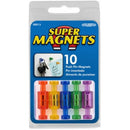 Magnet Source .625 in. L X .375 in. W Assorted Magnetic Push Pins 10 pc