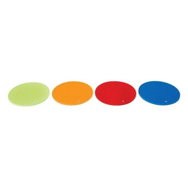 Diamond Visions Assorted Colors Silicone Trivet