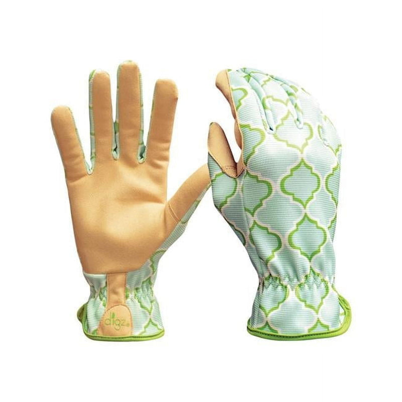 Digz Women's Indoor/Outdoor Planter Gardening Gloves Blue S 1 pk