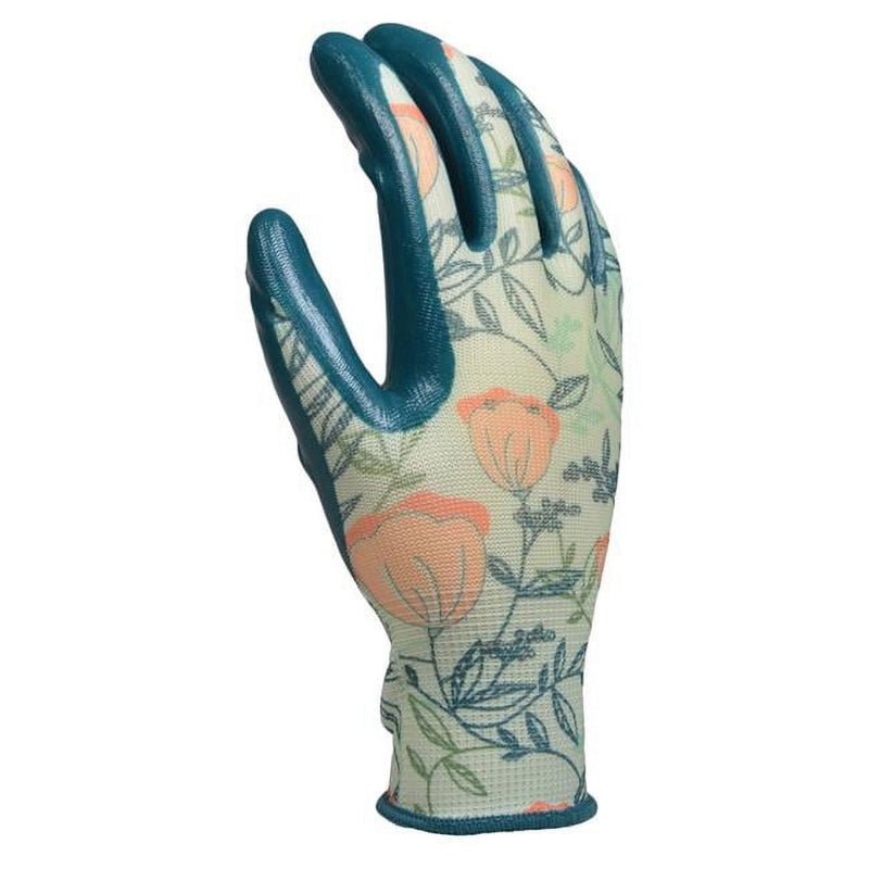 Digz S Nitrile Multicolored Gardening Gloves