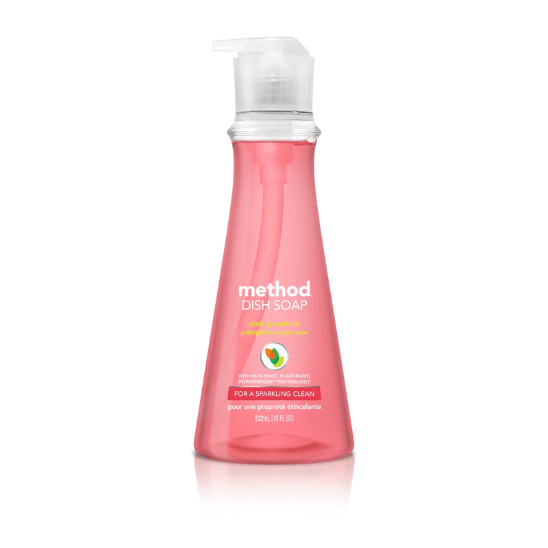 Method Pink Grapefruit Scent Liquid Dish Soap 18 oz 1 pk