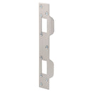 Prime-Line 11 in. H X 5-1/2 in. L Satin Nickel Steel Door Strike