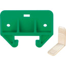 Prime-Line 1-1/8 in. L Plastic Center Guide Drawer Track Guide 1 pk