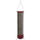 Droll Yankees Dipper Wild Bird 5 lb Polycarbonate Tube Bird Feeder 4 ports