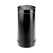 DuraVent DuraBlack 6 in. D X 24 in. L Galvanized Steel Stove Pipe