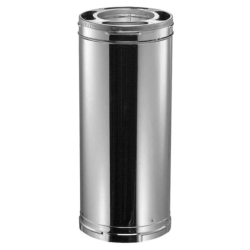 DuraVent DuraPlus 6 in. D X 24 in. L Galvanized Steel Chimney Pipe