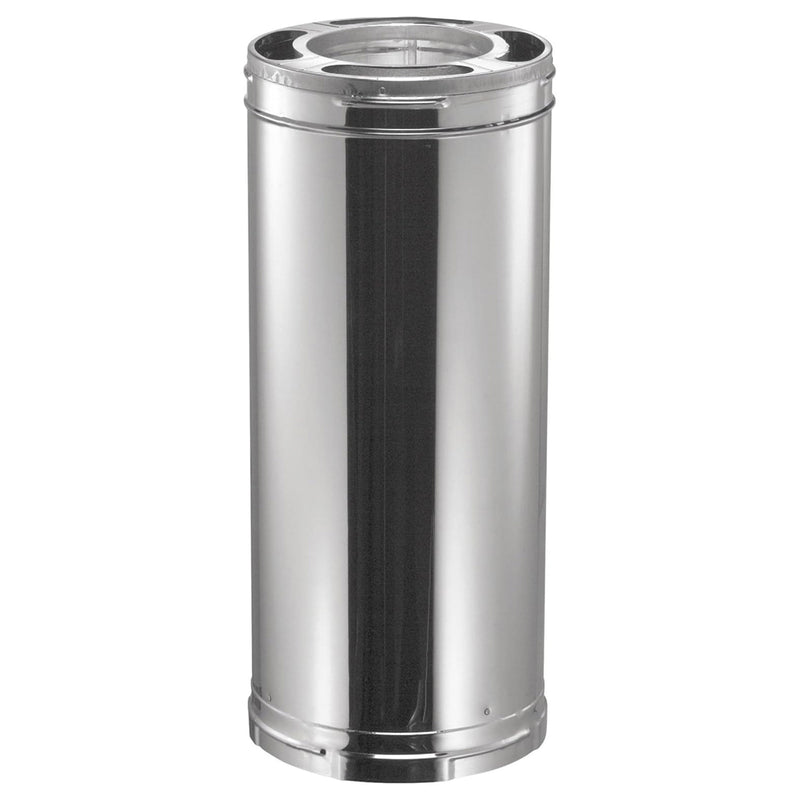 DuraVent DuraPlus 6 in. D X 12 in. L Galvanized Steel Chimney Pipe