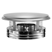 DuraVent DuraPlus 6 in. D Stainless Steel Chimney Cap