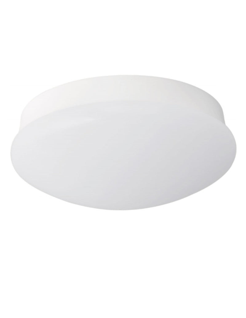 ETI Spin Light 4.2 in. H X 11 in. W X 11 in. L White LED Ceiling Spin Light