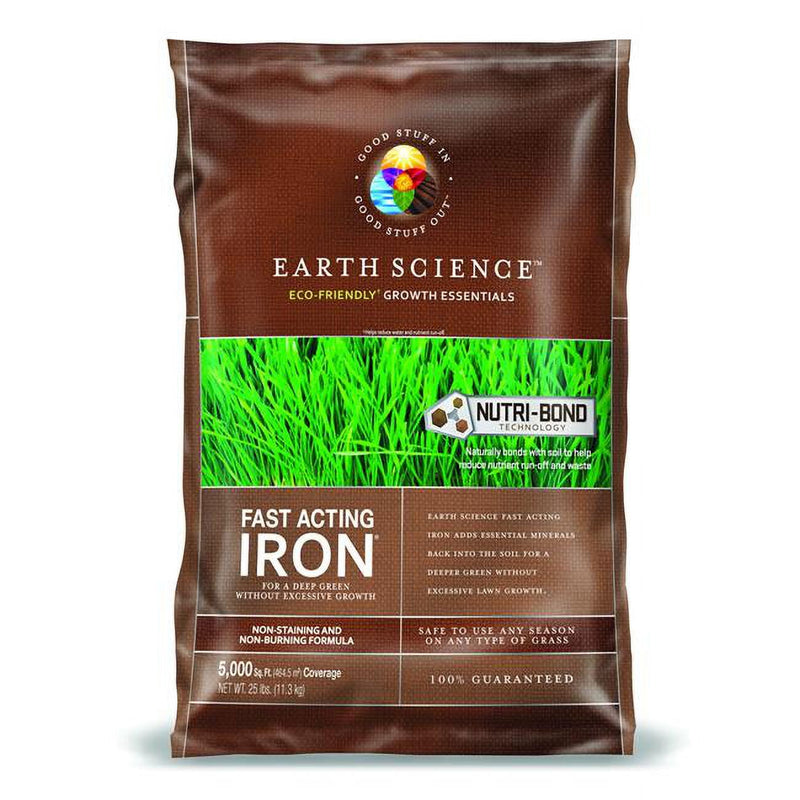 Earth Science Iron Treatment 5000 sq ft 25 lb