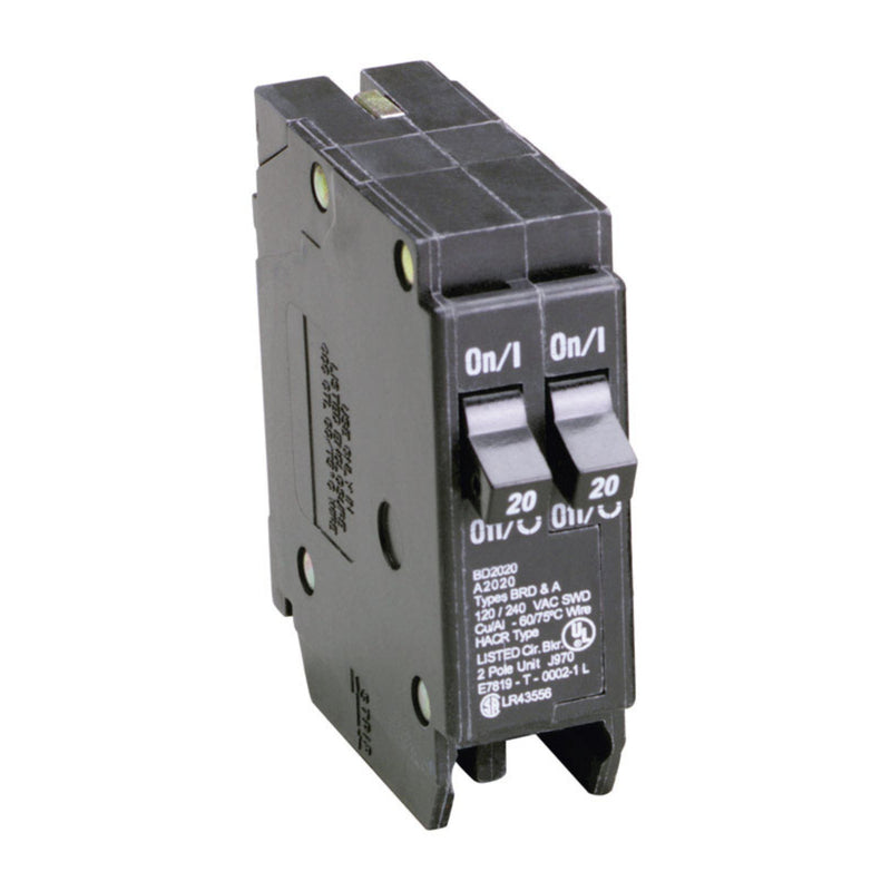 Eaton Cutler-Hammer 20/20 amps Tandem 2-Pole Circuit Breaker