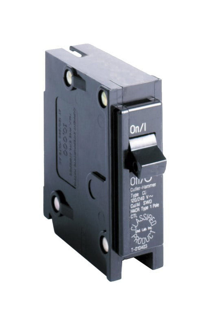 Eaton Cutler-Hammer 15 amps Plug In Single Pole Circuit Breaker