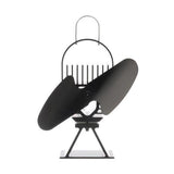 Ecofan Air Deco II Aluminum Heat Powered Wood Stove Fan