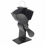 Ecofan AirMax Aluminum Heat Powered Wood Stove Fan