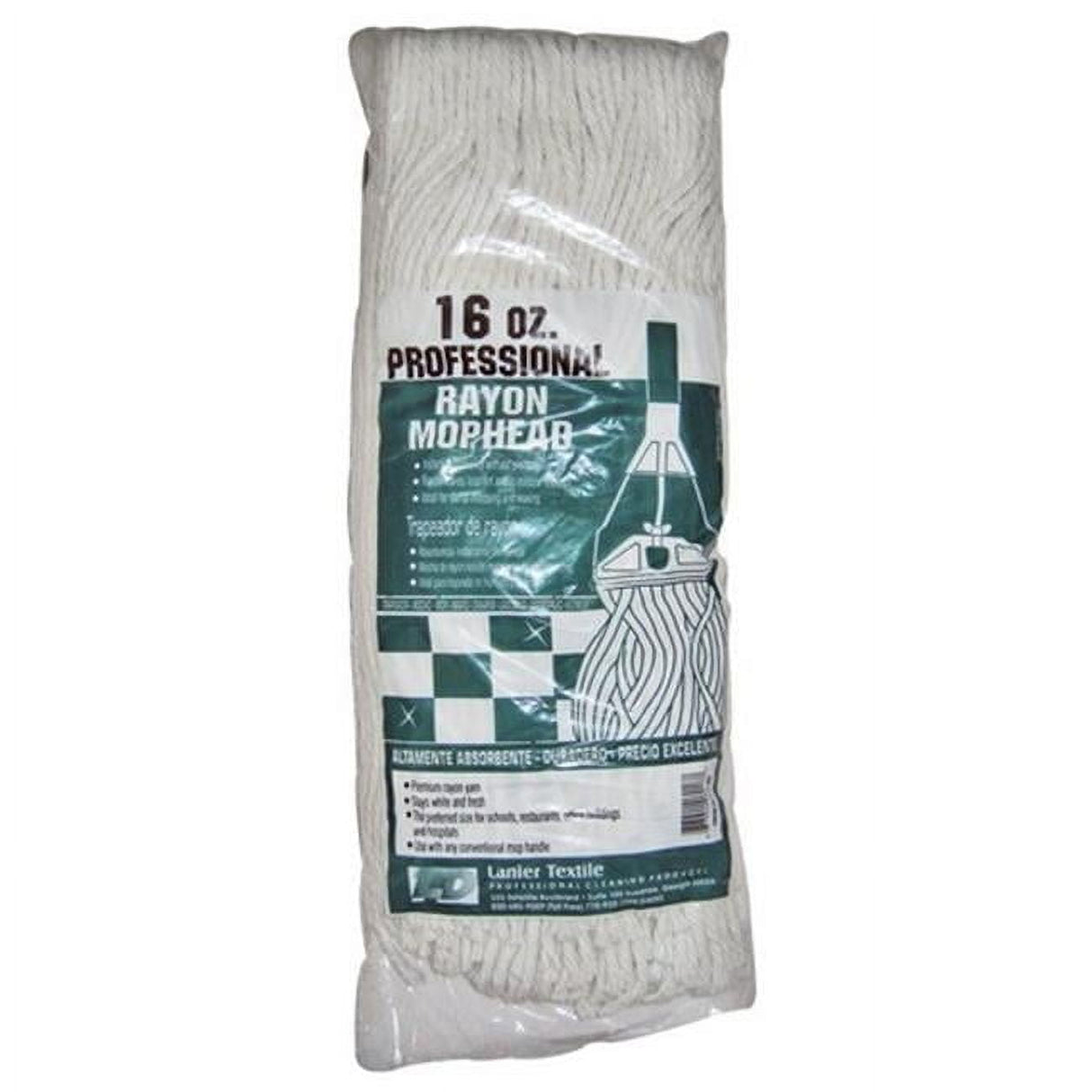 Elite Mops and Brooms 16 oz Cut End Rayon Mop Refill 1 pk