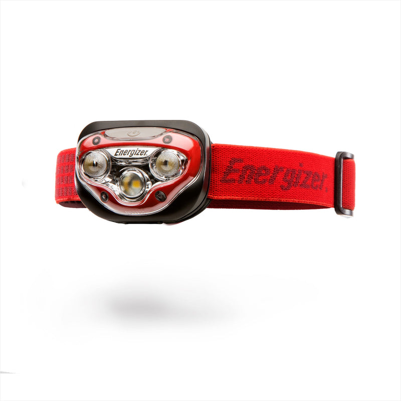 Energizer Vision HD Headlamp 300 lm Red LED Headlight AAA Battery