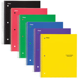 Five Star 8.5 in. W X 11 in. L College Ruled Wire Bound Red Notebook