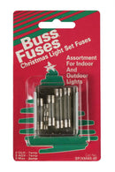 Bussmann 3 & 7 amps Christmas Fuse 6 pk