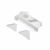 Farberware White Plastic/Stainless Steel Mandolin Slicer