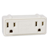 Thermocube Non-Polarized 2 outlets Thermostatically Controlled Outlet 1 pk