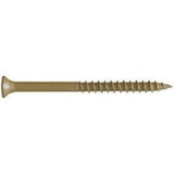 FastenMaster GuardDog No. 10 X 1-5/8 in. L Gold Phillips/Square Bugle Head Deck Screws 350 pk