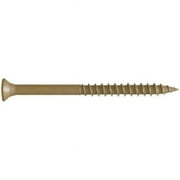 FastenMaster GuardDog No. 10 X 1-5/8 in. L Gold Phillips/Square Bugle Head Deck Screws 350 pk