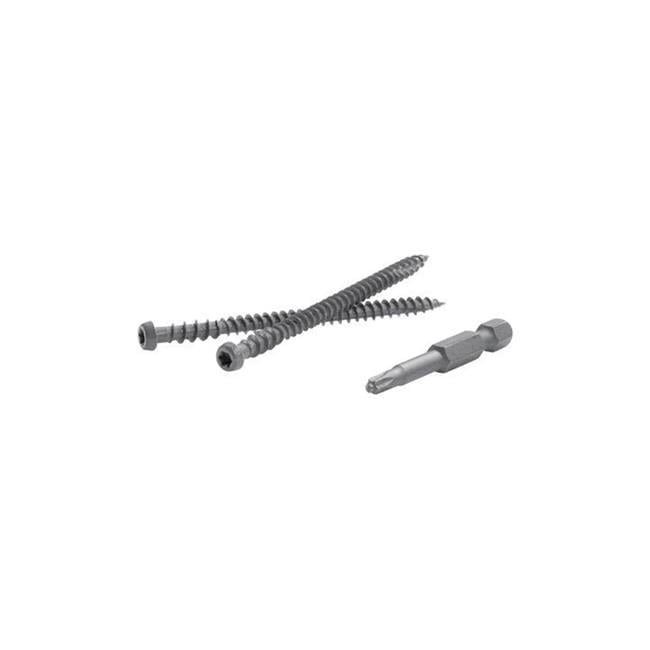 FastenMaster TrapEase No. 20 X 2-1/2 in. L Spiced Rum Torx Ttap Star Head Composite Deck Screws 75 p