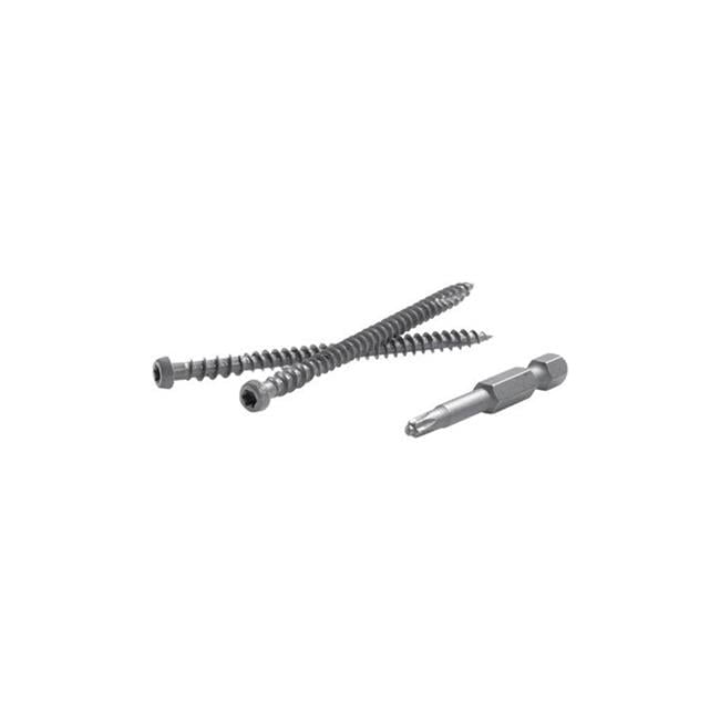 FastenMaster TrapEase No. 20 X 2-1/2 in. L Saddle Torx Ttap Star Head Composite Deck Screws 350 pk