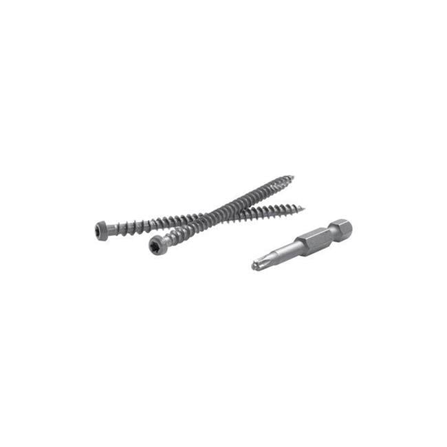 FastenMaster TrapEase 2-1/2 in. L Torx Ttap Star Head Composite Deck Screws 350 pk