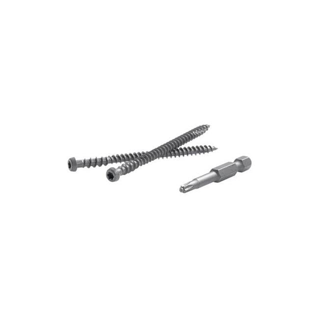 FastenMaster TrapEase No. 20 X 2-1/2 in. L Saddle Torx Ttap Star Head Composite Deck Screws 75 pk