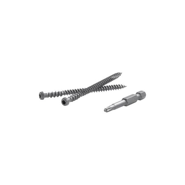 FastenMaster TrapEase No. 20 X 2-1/2 in. L Tiki Torch Torx Ttap Star Head Composite Deck Screws 75 p