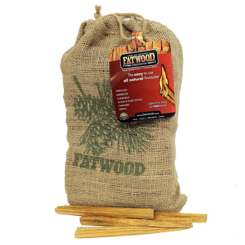 Better Wood Products Fatwood Pine Resin Stick Fire Starter 15 min 4 lb