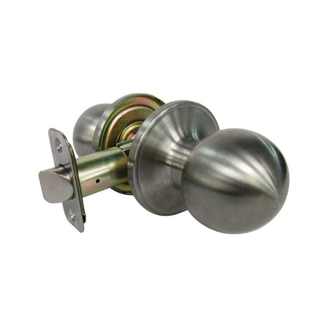 Faultless Ball Satin Passage Door Knob Right Handed