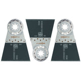 Fein StarlockPlus 2-9/16 in. X 2 in. L Steel E-Cut Saw Blade 3 pk