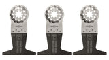 Fein Star Lock 2 in. L X 2.5 in. W Bi-Metal E-Cut Long-Life Saw Blade 3 each