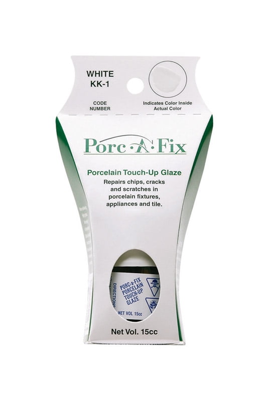 Porc-A-Fix Porcelain White Touch-Up Glaze 15 cc