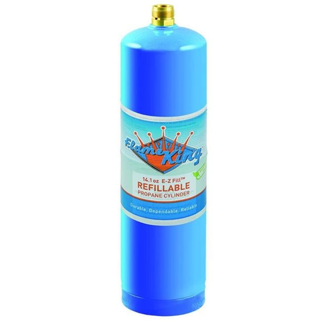 Flame King 2.75 in. L X 2.75 in. W 14.1 oz Propane Cylinder Steel 1 pc