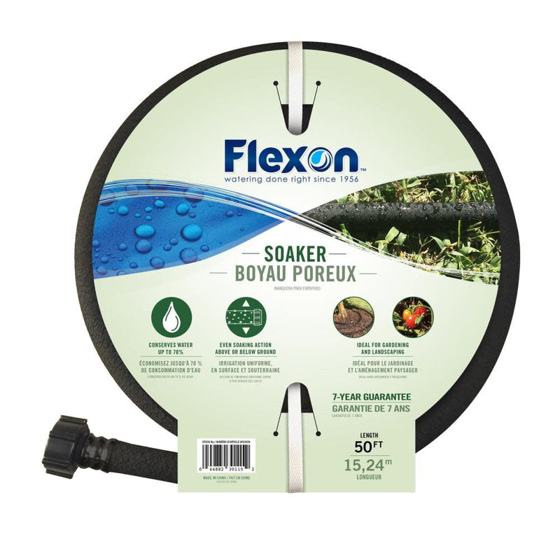 Flexon 1/2 in. D X 50 ft. L Medium Duty Professional Grade Soaker Hose