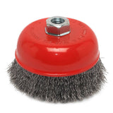Forney 5 in. D X 5/8 in. Crimped Steel Cup Brush 8000 rpm 1 pc