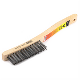Forney 13.75 in. L X 1.25 in. W V-Groove Scratch Brush Carbon Steel 1 pc
